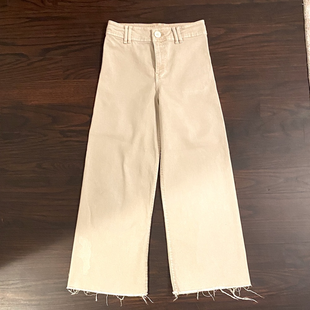 Zara Girls Marine Jeans/Trousers Beige